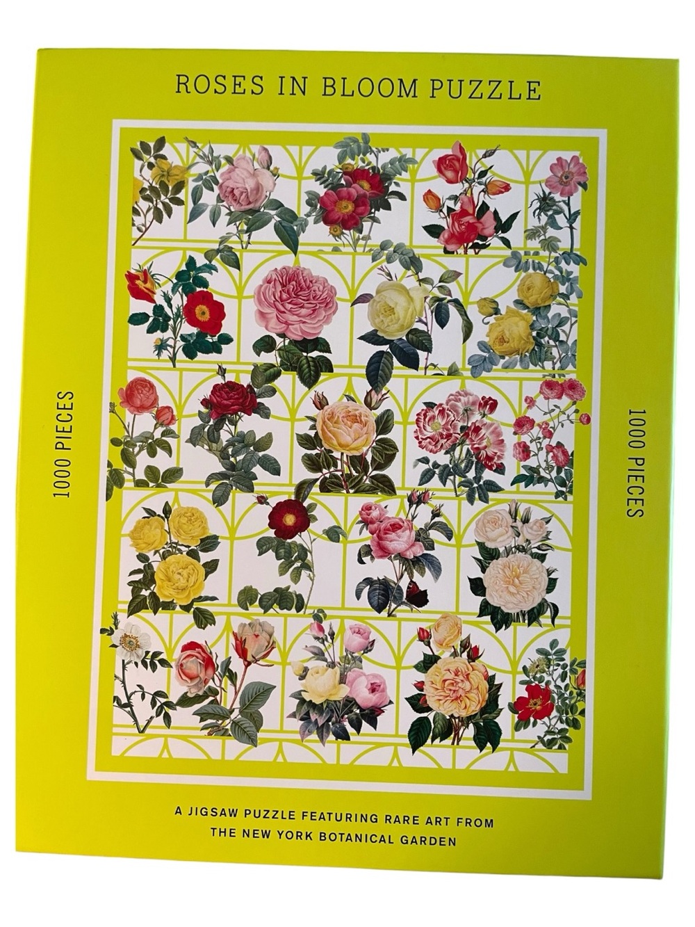 Roses in Bloom Jigsaw Puzzle Colorful Roses from the New York Botanical Garden